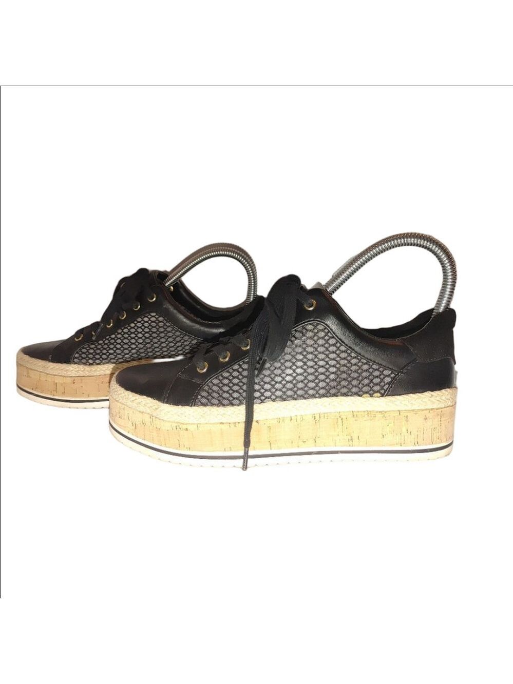J Lo Laurn Platform Espadrille Sneaker Size 7.5M